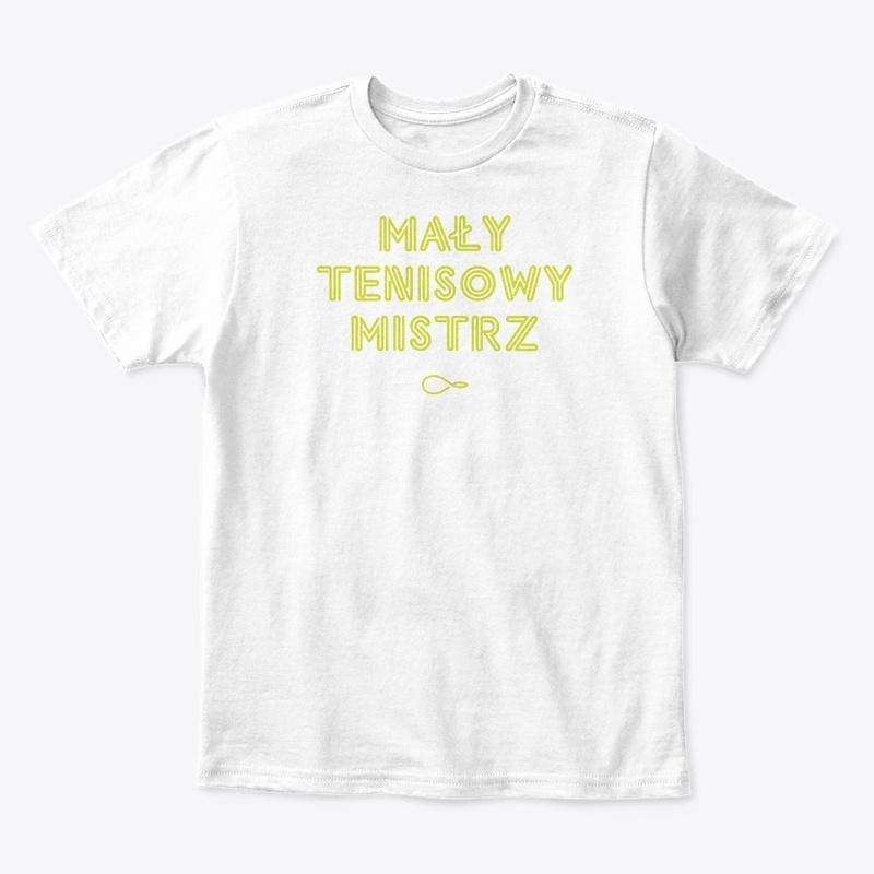 Mały Tenisowy Mistrz Logo Kids Tee